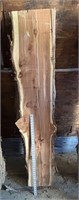 Thick Cedar Plank, Appx. 66" Long