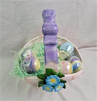 Ceramic Easter Basket