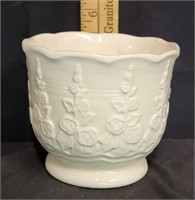 Vtg Brush/McCoy Planter w/ Embossed Flowers #176-5