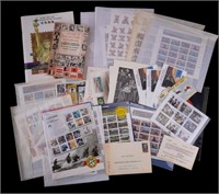 U.S. Postage Stamp Sheets & Loose Stamps