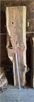 Thick Cedar Plank, Appx. 66" Long