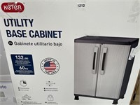 KETER UTILITY BASE CABINET RETAIL $99