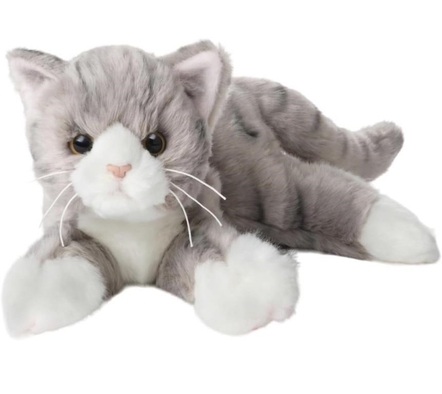 Plush stuffed cat