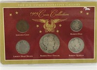 1909 Coin Collection Including Silver Coins