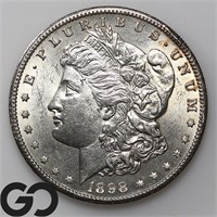 1898-S Morgan Silver Dollar, BU+ Bid: 915