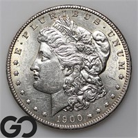 1900 Morgan Silver Dollar, BU Bid: 59
