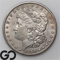 1900-S Morgan Silver Dollar, AU Bid: 150