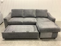 Coddle 4 Pc Fabric Chaise Pull Out Sectional Sofa