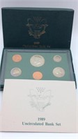 1989 Uncirculated Bank Set