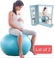 Lot of 2, BABYGO Birthing Ball for Pregnancy, (75c