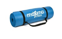 Maximo Fitness, Exercise Mat, Blue, 183cm x 60cm