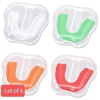 Lot of 6 Sport Mouthguard Penta Angel 4Pcs Mouth G