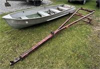 14' ELGIN ALUMINUM ROW BOAT