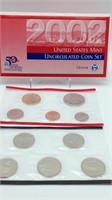 2002 U.S Mint Uncirculated Coin Set Denver