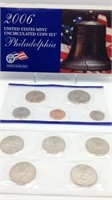 2006 U.S Mint Uncirculated Coin Set Philadelphia