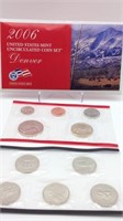 2006 U.S Mint Uncirculated Coin Set Denver