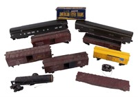 Vintage American Flyer and Lionel Train Cars