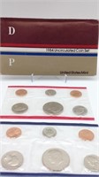 1984 U.S Mint Uncirculated Coin Set P&D