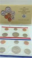 1990 U.S Mint Uncirculated Coin Set P&D