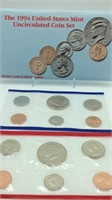 1994 U.S Mint Uncirculated Coin Set P&D