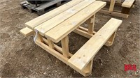 3' Wooden Picnic table