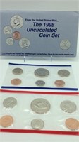 1998 U.S Mint Uncirculated Coin Set P&D