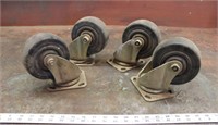 4 Large Swivel Casters