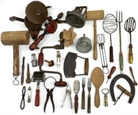 Vintage Kitchen Tools, Hand Tools & More