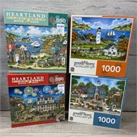 BONNIE WHITE PUZZLES SET OF 4