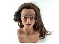 Rubber Female Mannequin Bust