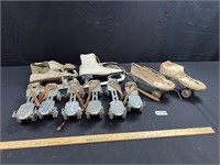 Antique Roller & Ice Skates