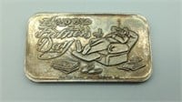 1 Ounce.999 Fine Silver Bar "Happy Fathers Day"