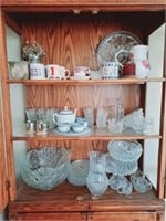 Vintage Glassware, Tea Set, Tiffany Pitcher