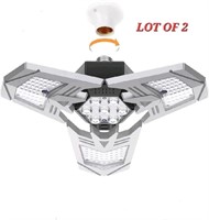 LOT OF 2 - Mastlend LED Garage Lights 100W 10000LM