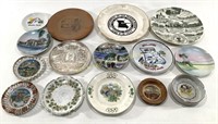 Souvenir Plates & Ashtrays
