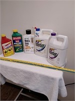 Outdoor weed and grass chemicals