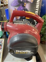 Homelite blower/vac NO end