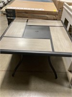 Style™ Skytop Outdoor Dining Table in Black