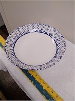 Large hand-painted serving Bowl