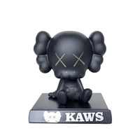 KAWS - Dashboard Collectible Bobble Head  Black XX