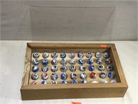 US President Marble Shooters and Collectors Box