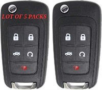 LOT OF 5 SETS - Keyless2Go New Keyless Remote 5 Bu