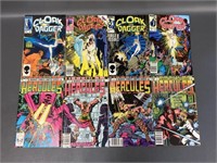 Group Marvel comic books - Hercules, Cloak &