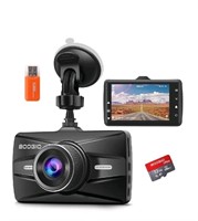 BOOGIIO Dash Cam Front with 32G SD Card, BOOGIIO 1