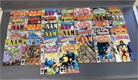 Approx. 35 Marvel etc comic books - Spiderman Nam