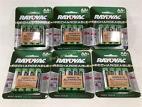 (24) NEW Rayovac AA4 Rechargeable Batteries