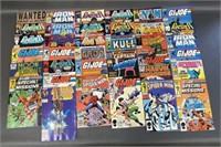 Approx. 35 Marvel comic books - Punisher