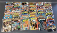 Approx. 35 DC etc comic books Batman Superman,
