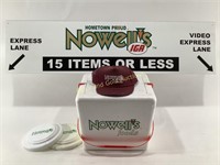 Nowell's Checkout Sign, Cooler, Hat, & Frisbees