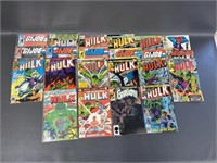 Group Marvel comic books - Hulk, etc.